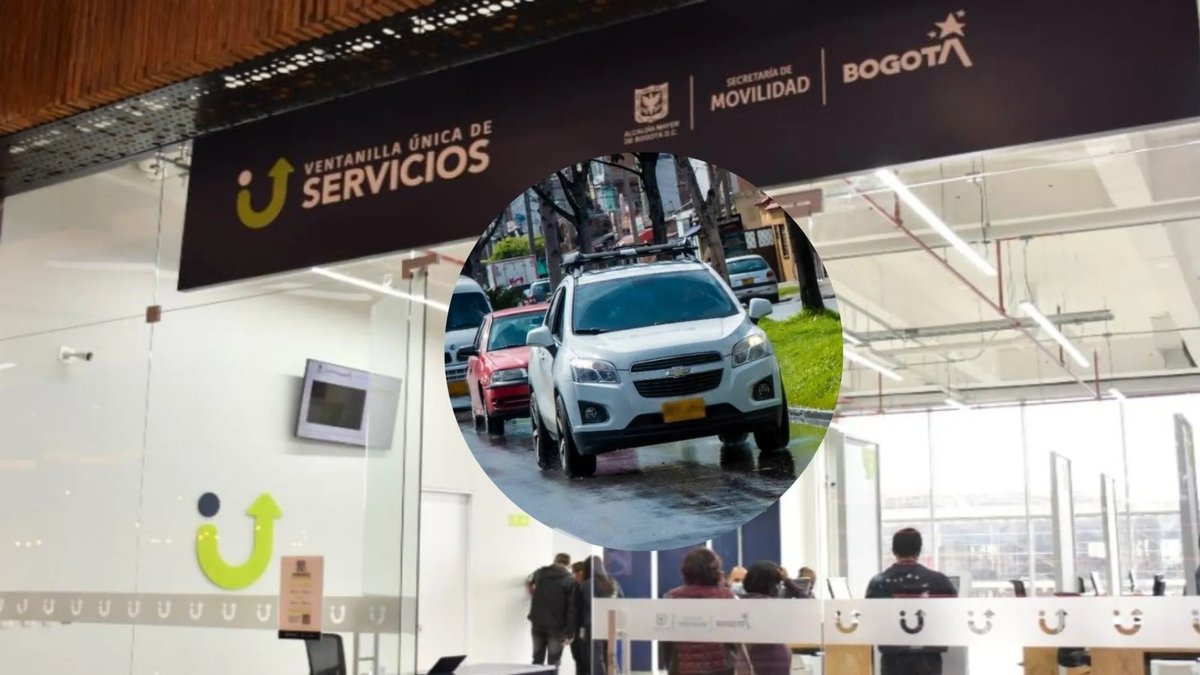 Ventanilla de un organismo de tránsito donde un apoderado radica el traspaso de un vehículo