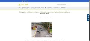 Tráfico en avenida de Bogotá con TransMilenio y vehículos particulares